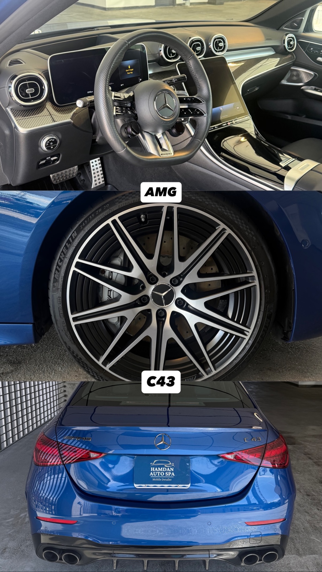 Detailed vehicle